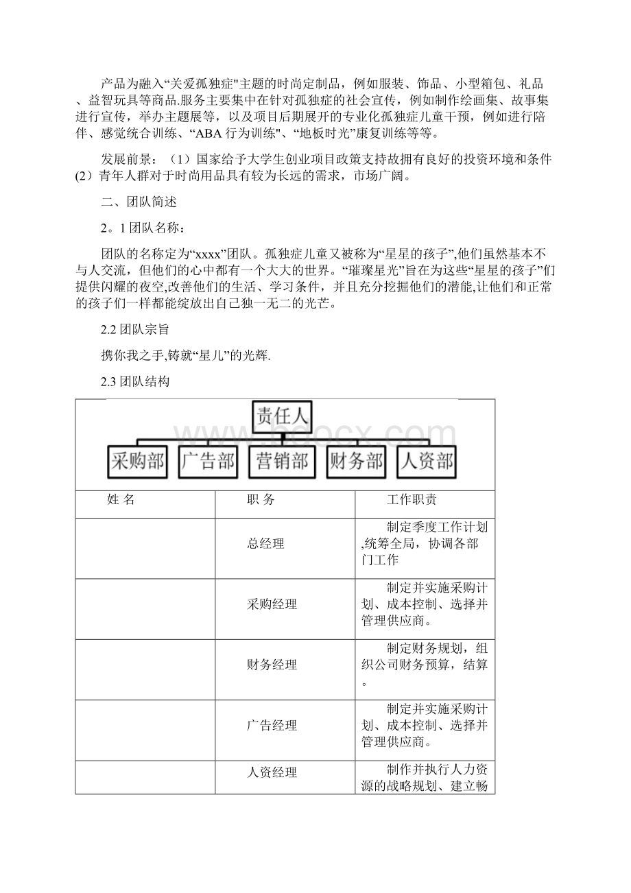 整理创青春公益创业赛项目书.docx_第2页