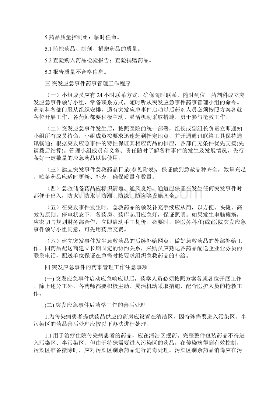 突发事件药事管理应急预案.docx_第3页