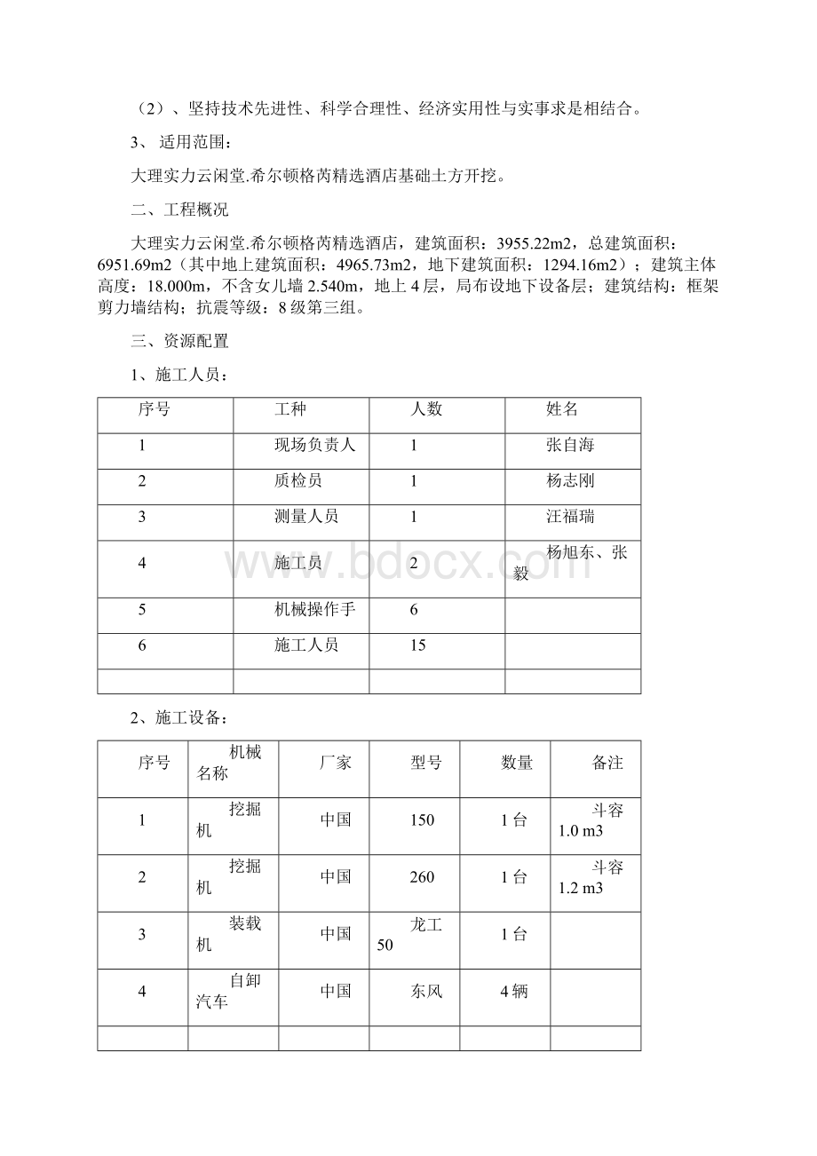 土石方施工技术方案精选酒店Word下载.docx_第2页