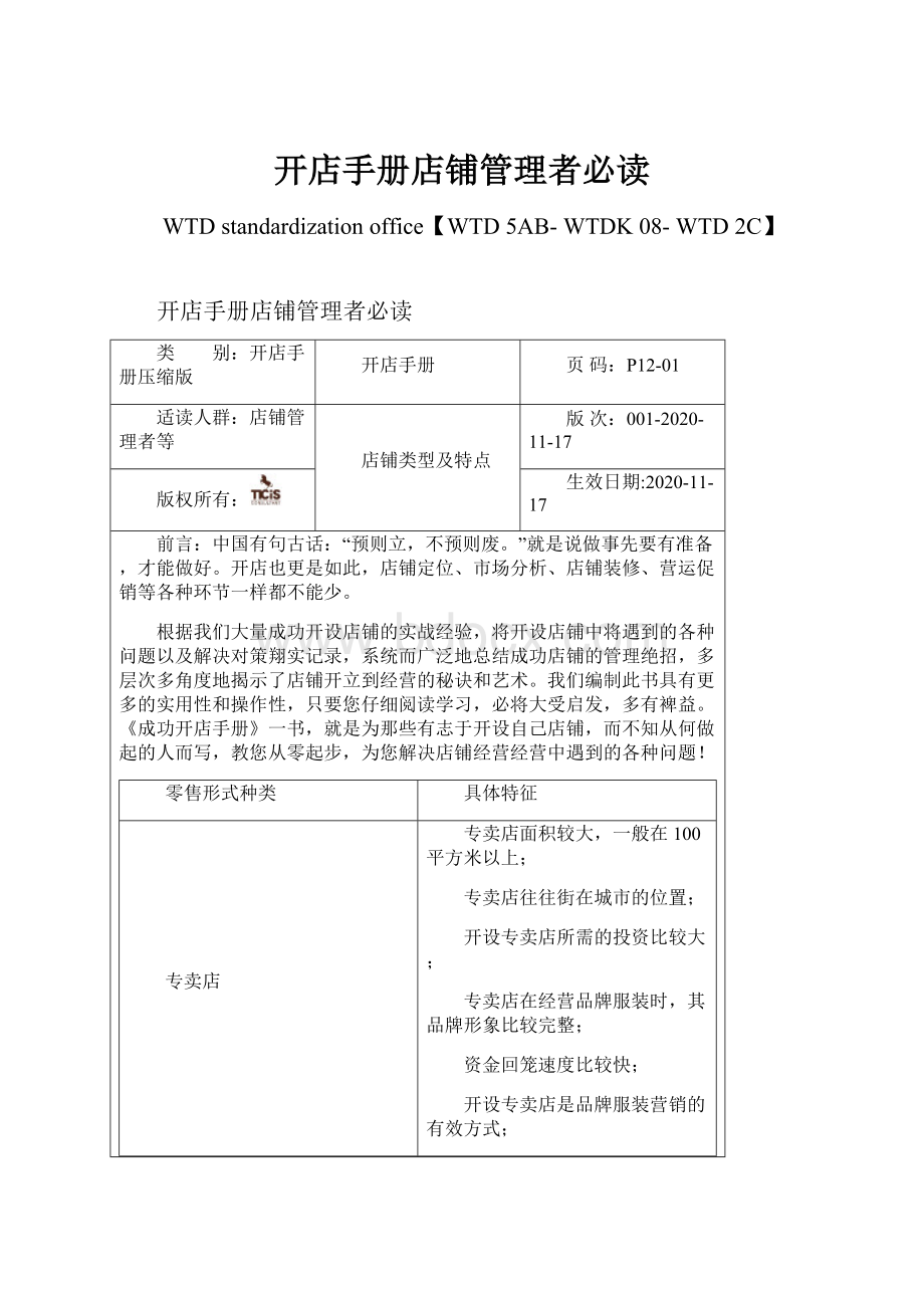 开店手册店铺管理者必读.docx_第1页