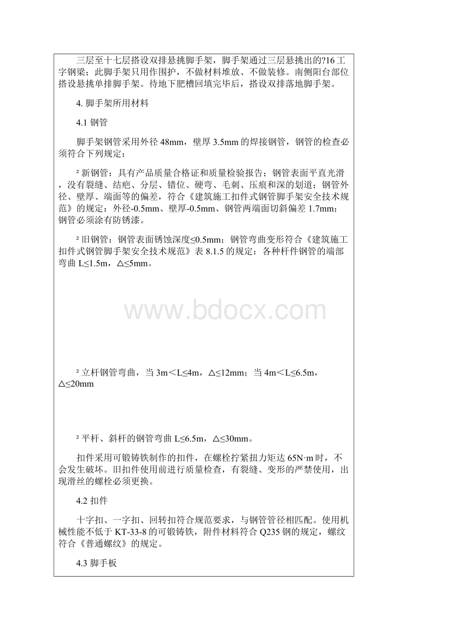 工字钢悬挑脚手架施工方案.docx_第2页