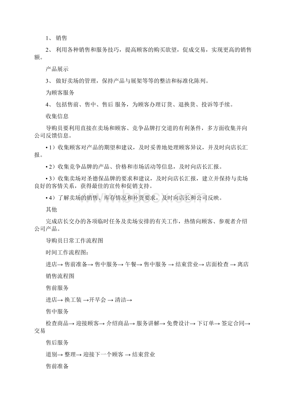 专卖店职能及各岗位职责共13页文档.docx_第2页