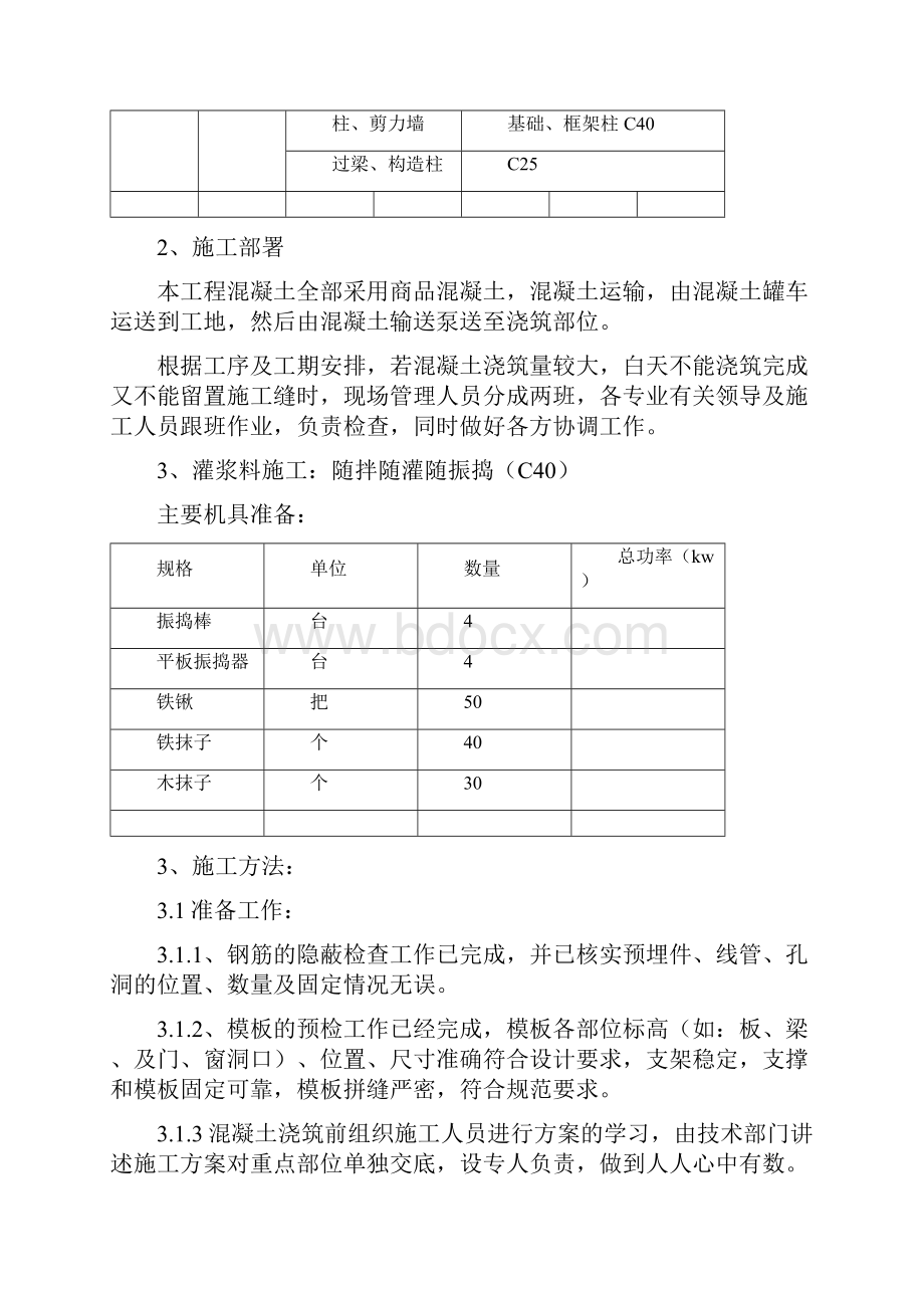 混凝土工程施工方案.docx_第2页