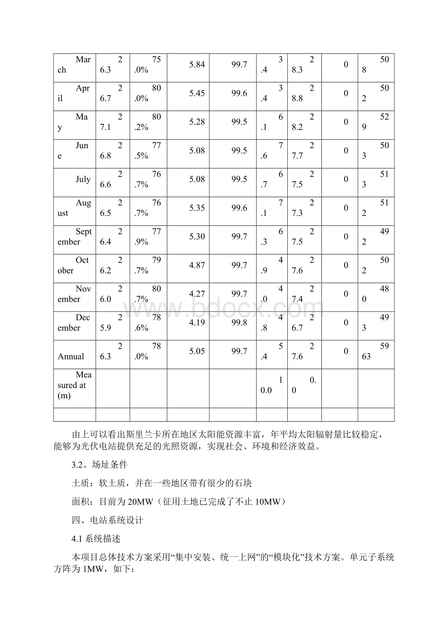 斯里兰卡20MW光伏并网电站方案Word格式文档下载.docx_第3页