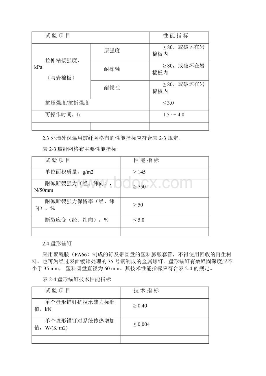 岩棉薄抹灰系统外墙外保温施工工艺标准.docx_第2页