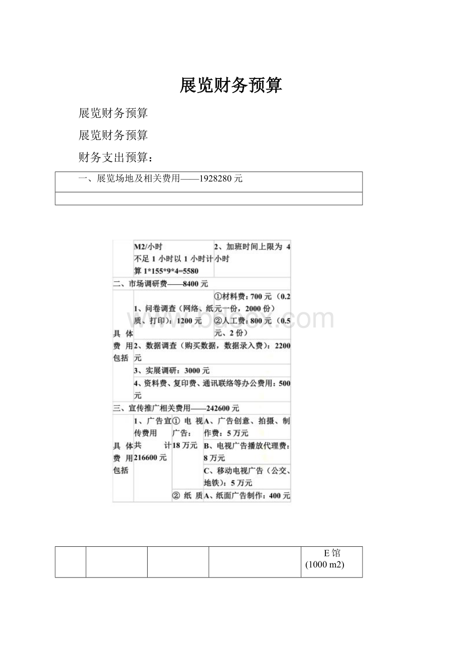 展览财务预算文档格式.docx_第1页