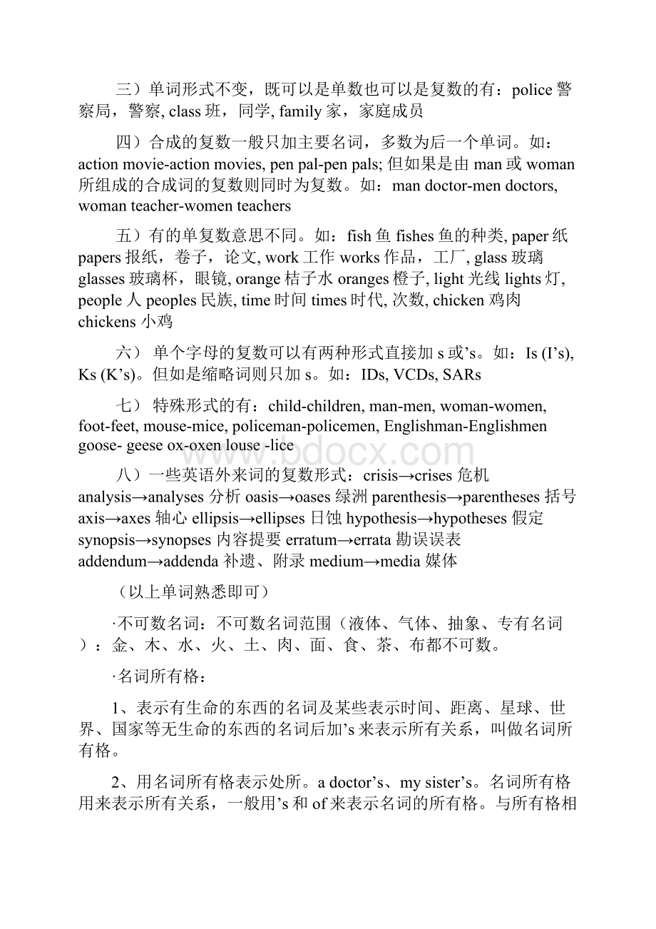 公共英语三级语法大总结.docx_第3页