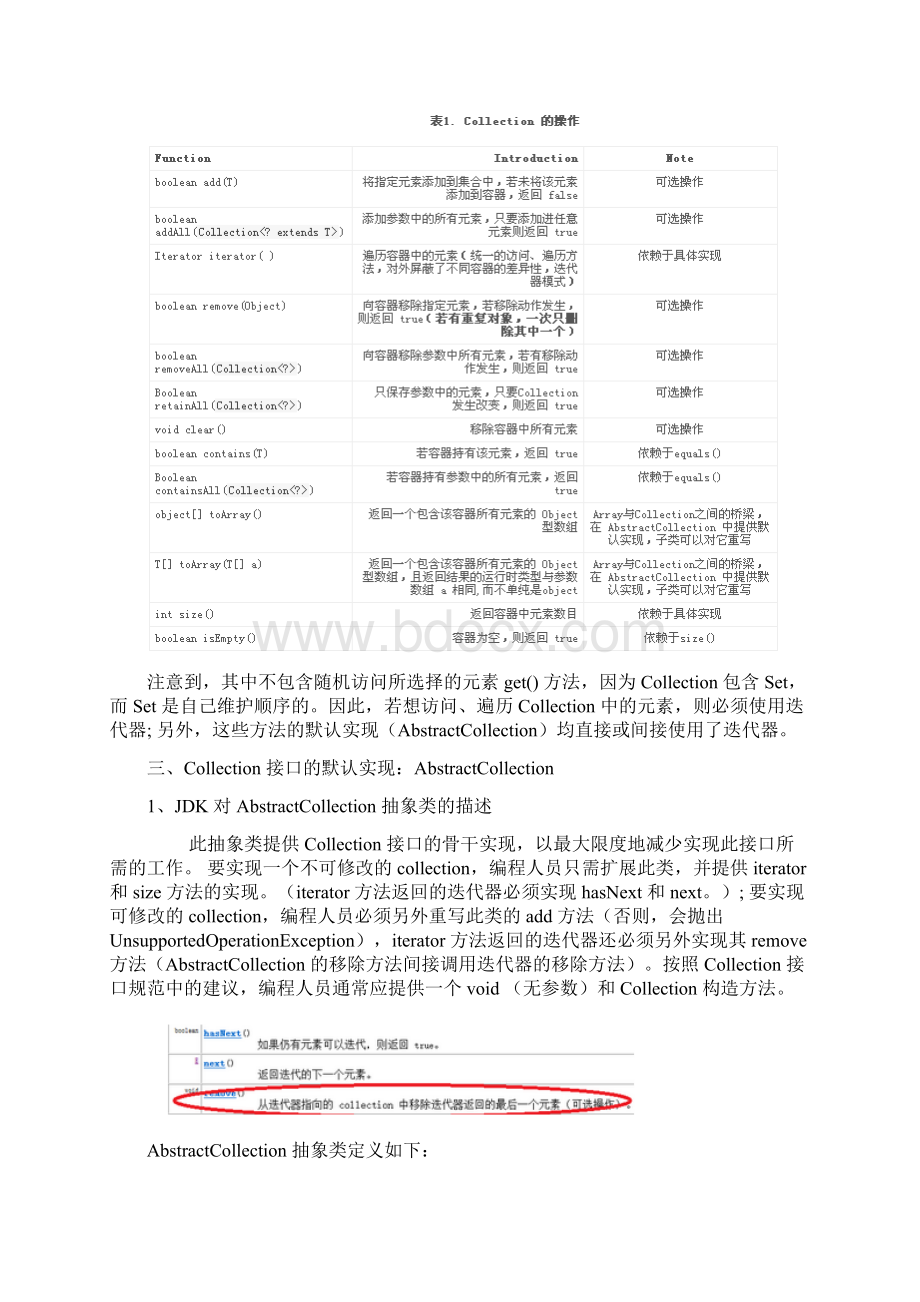 Java Collection FrameworkCollection 接口文档格式.docx_第3页