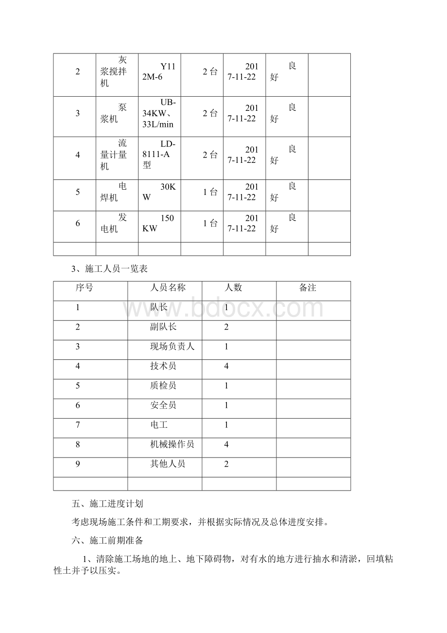 水泥搅拌桩湿喷法专项施工方案.docx_第3页