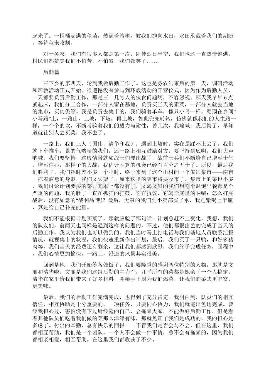 暑假活动总结.docx_第3页