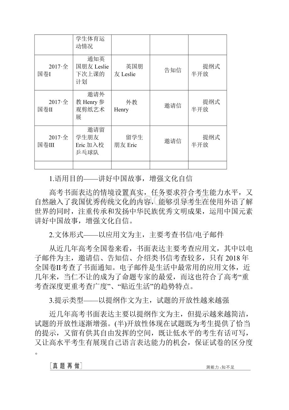 分类突破一 书信及电子邮件.docx_第2页