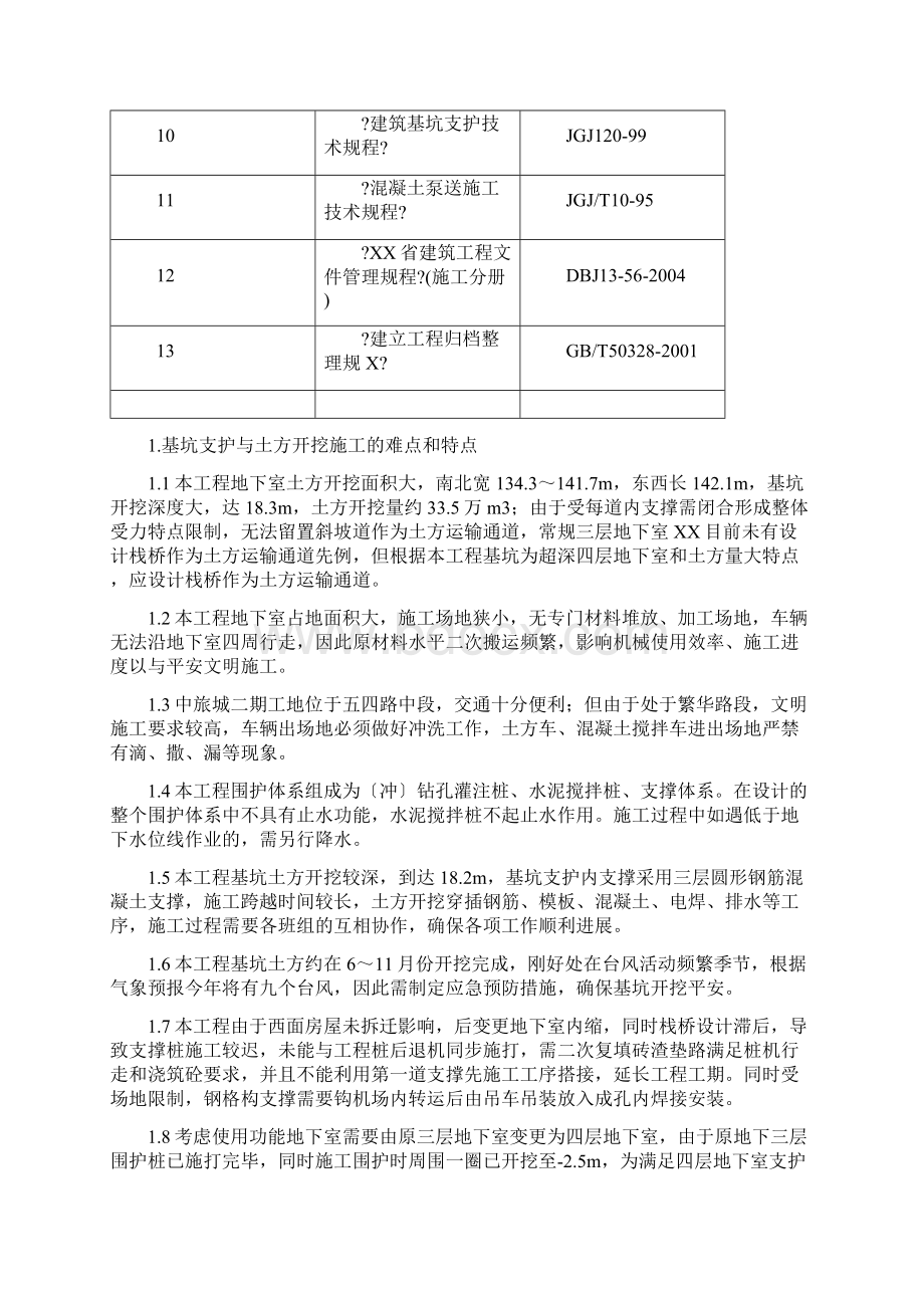 福建商务楼深基坑开挖支护施工方案内支撑爆破.docx_第2页