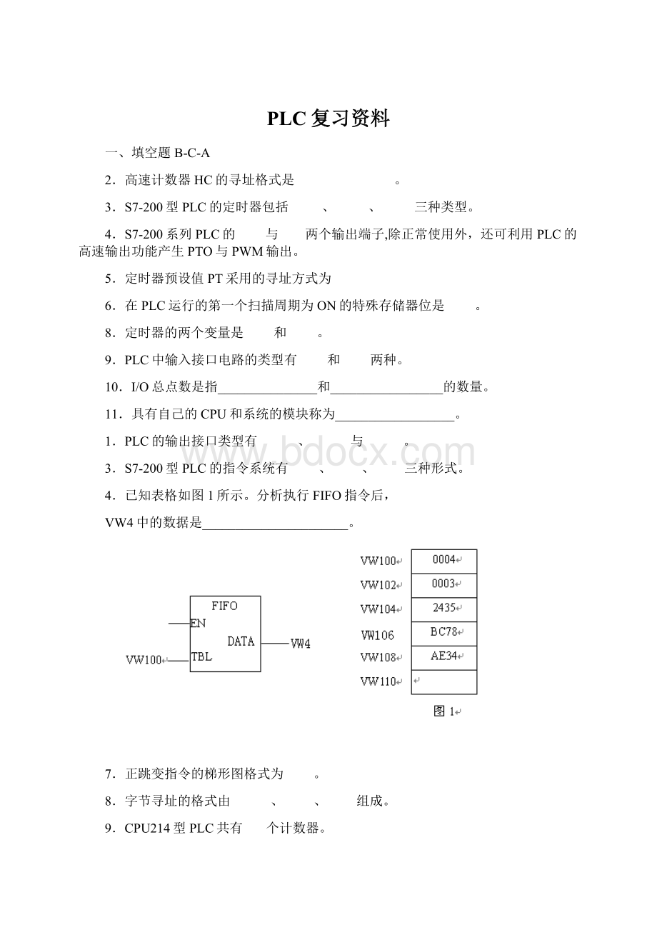 PLC复习资料.docx