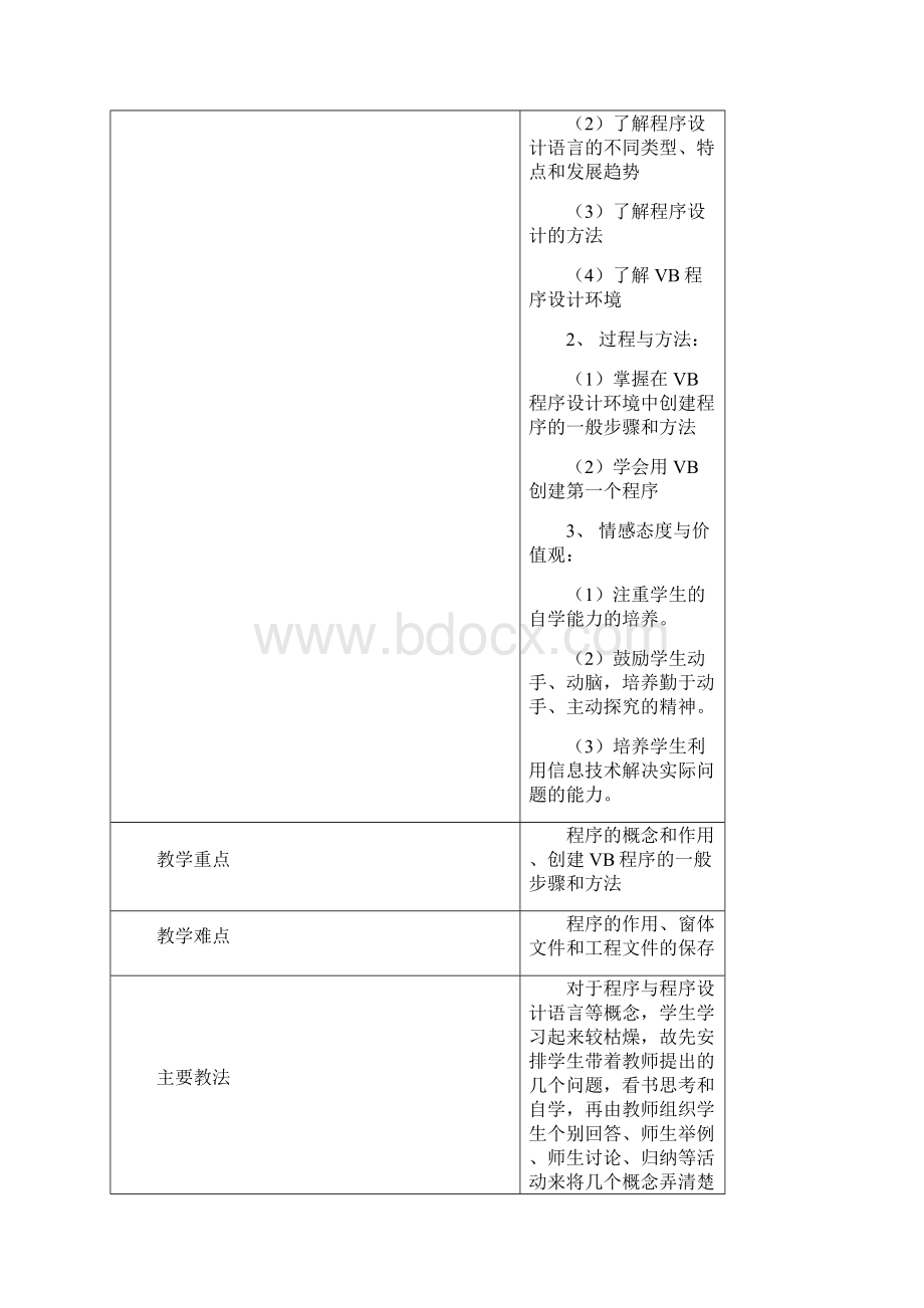 广东初中八年级下B版信息技术vb全套教学案.docx_第2页