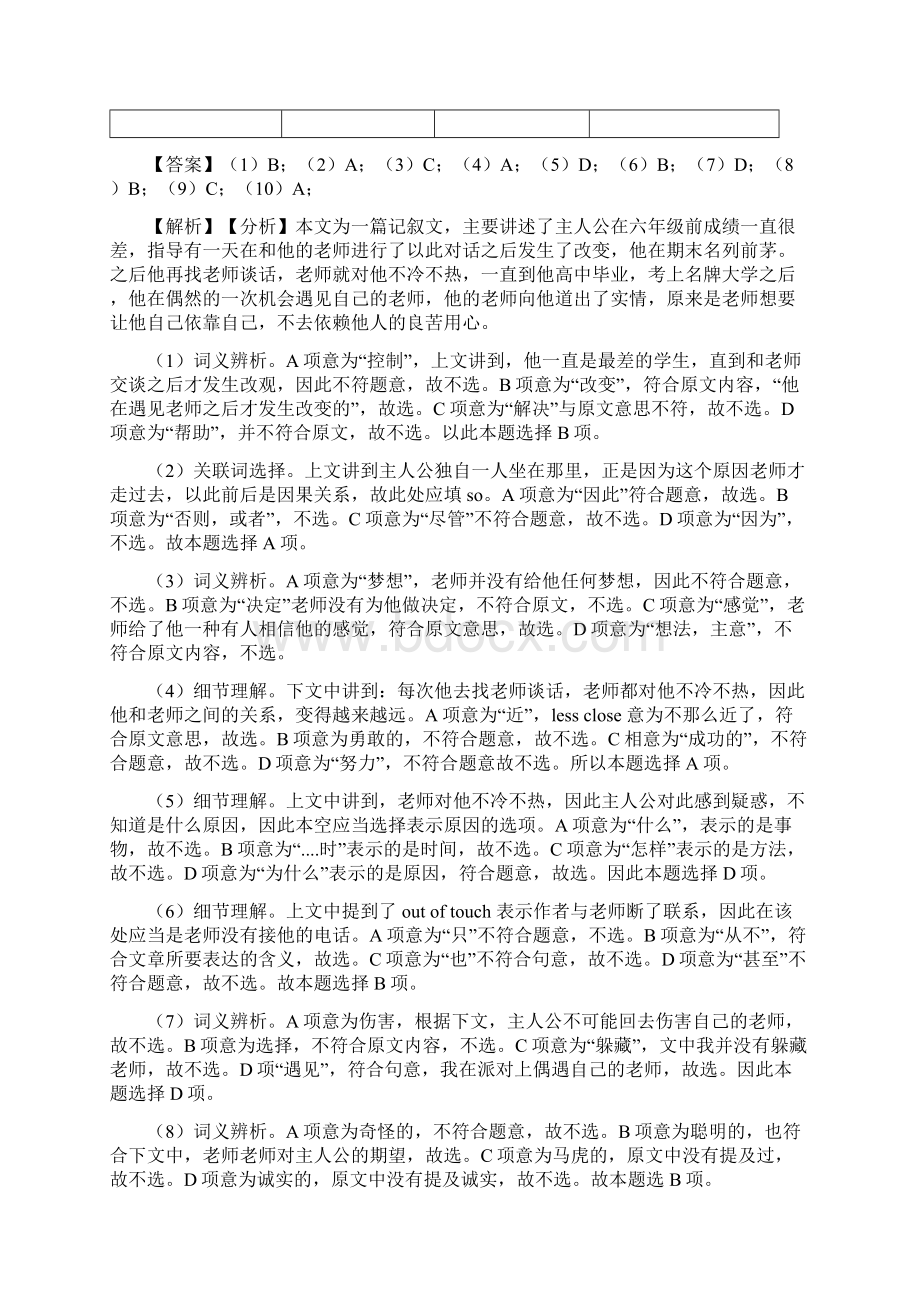 英语八年级英语下册完形填空汇编word.docx_第2页