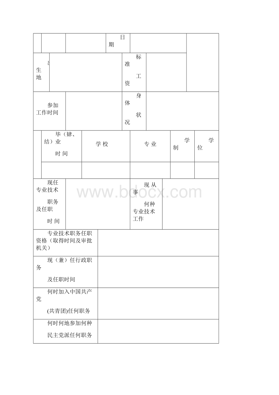 职称评审表Word格式文档下载.docx_第2页