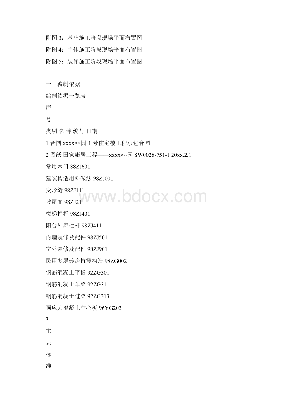 最新整理郑州清华园1号住宅楼施工组织设计方案doc.docx_第3页