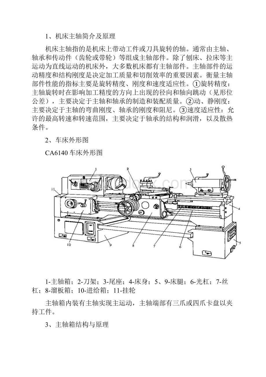 普通机床拆装与测绘实习报告.docx_第2页