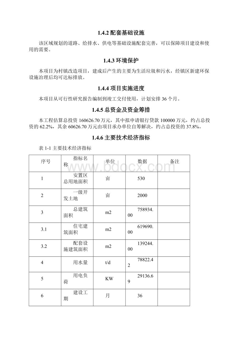 淇水朝阳新型农民社区建设工程项目可行性研究报告Word文档格式.docx_第3页