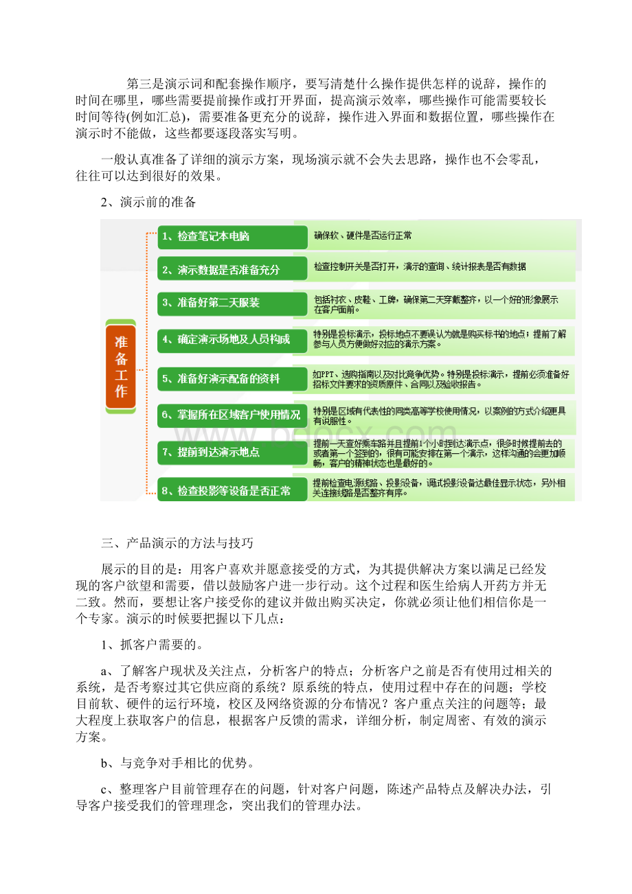 售前产品演示总结剖析讲解学习.docx_第2页