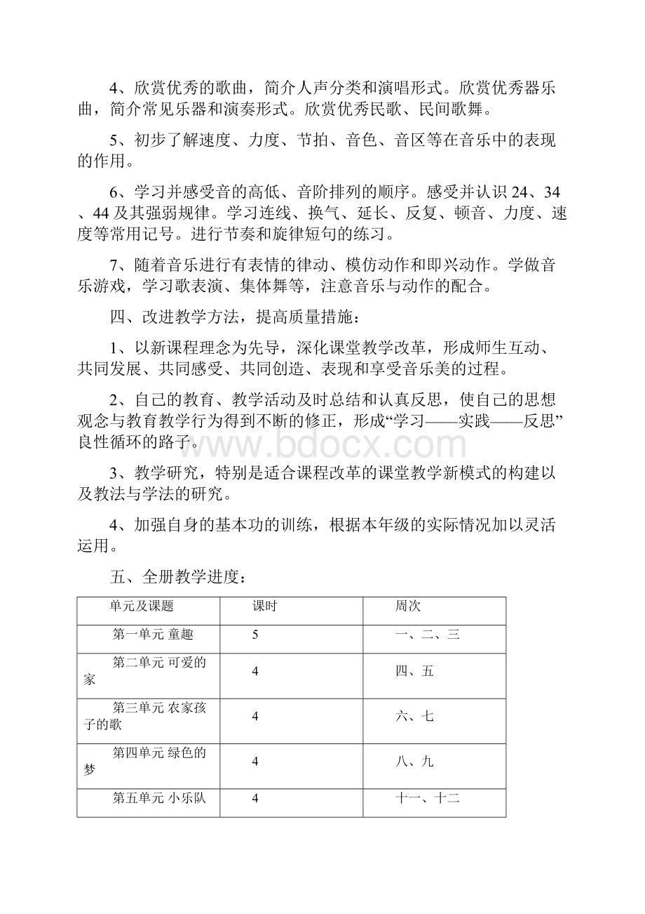 小学三年级下册音乐教案1111Word格式.docx_第2页