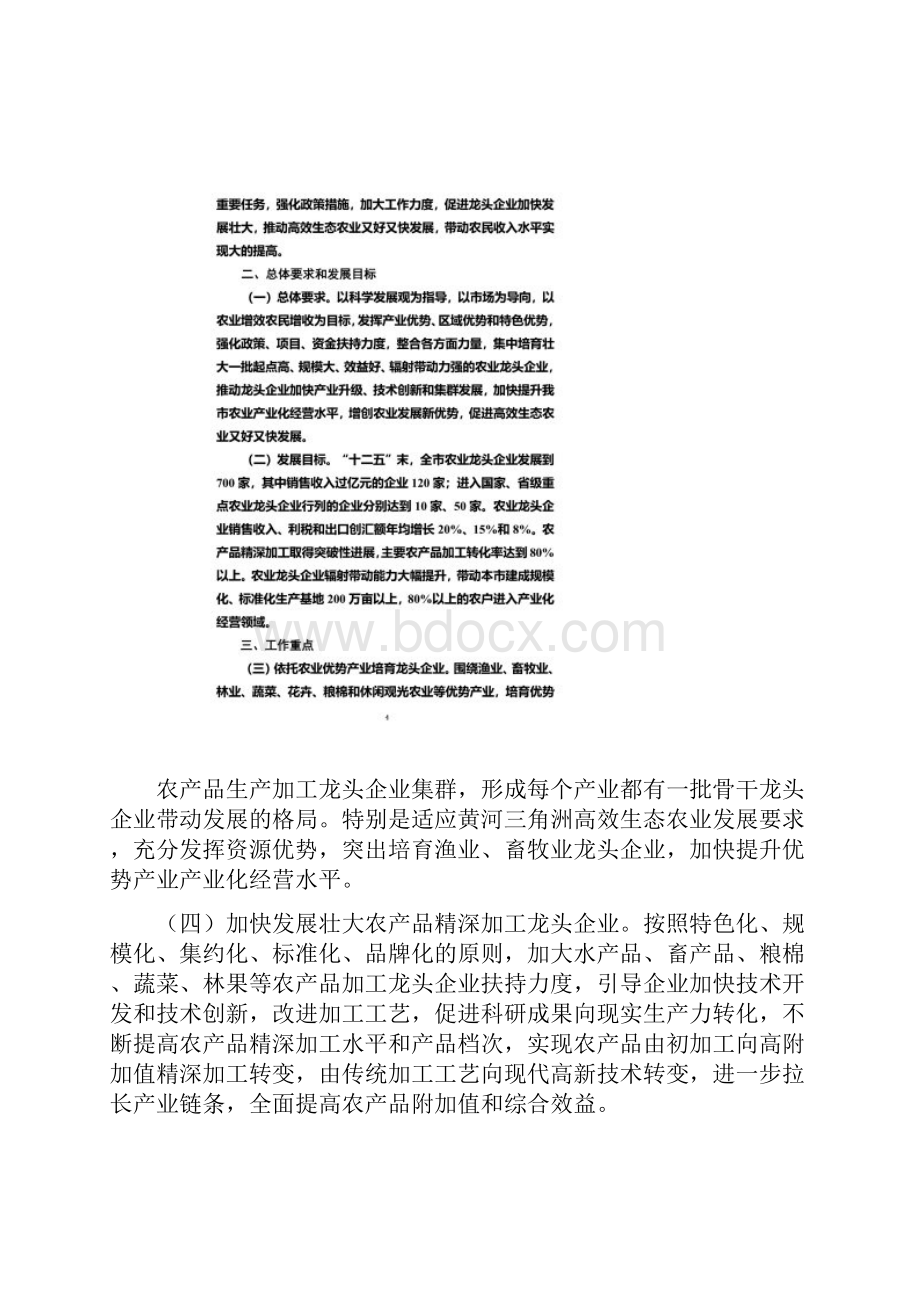 龙头企业关于进一步扶持农业产业化龙头企业发展的意见.docx_第3页