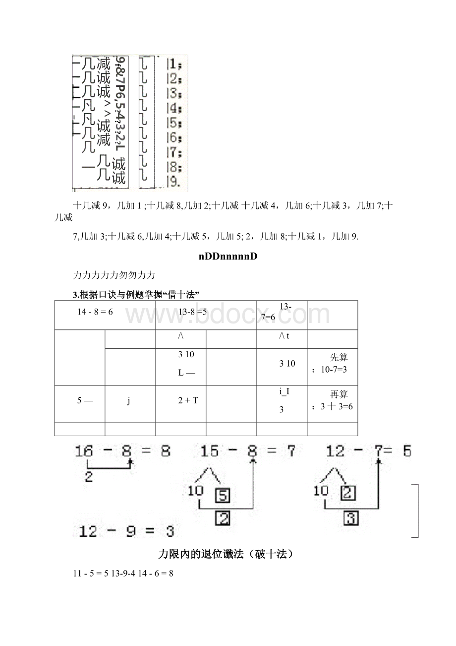 破十法借十法练习题Word文档下载推荐.docx_第3页