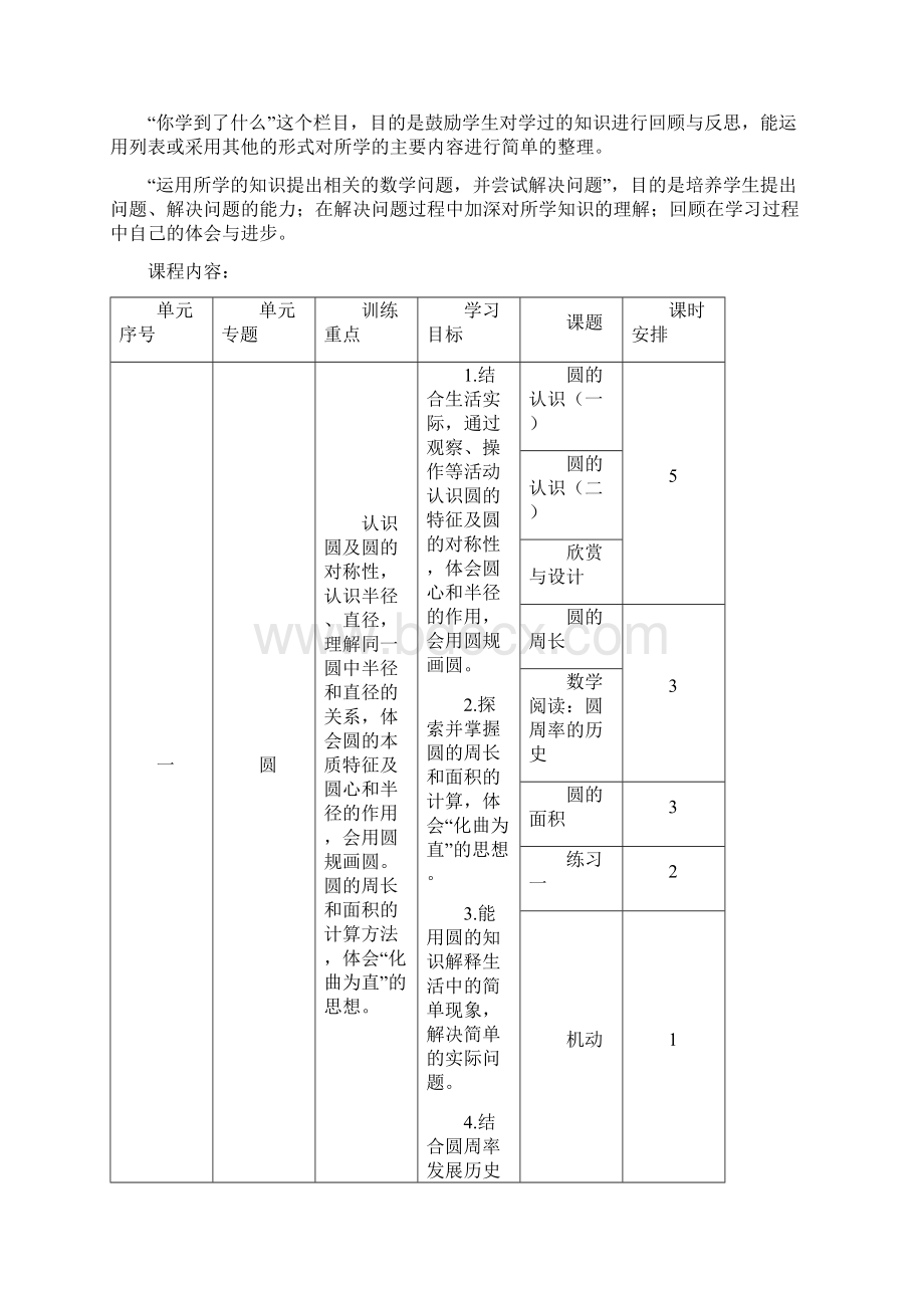 北师大小学六年级数学课程纲要.docx_第3页