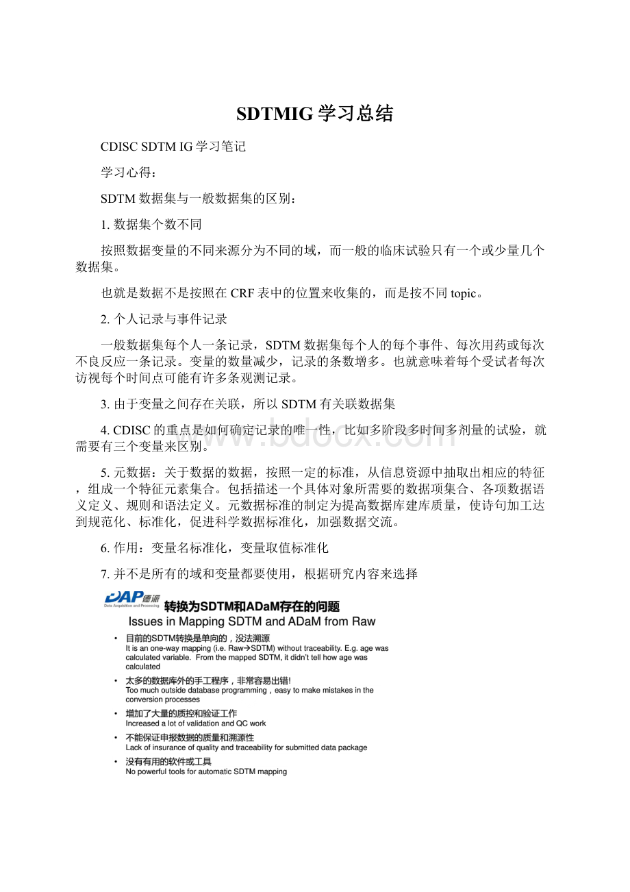 SDTMIG学习总结Word文档格式.docx_第1页