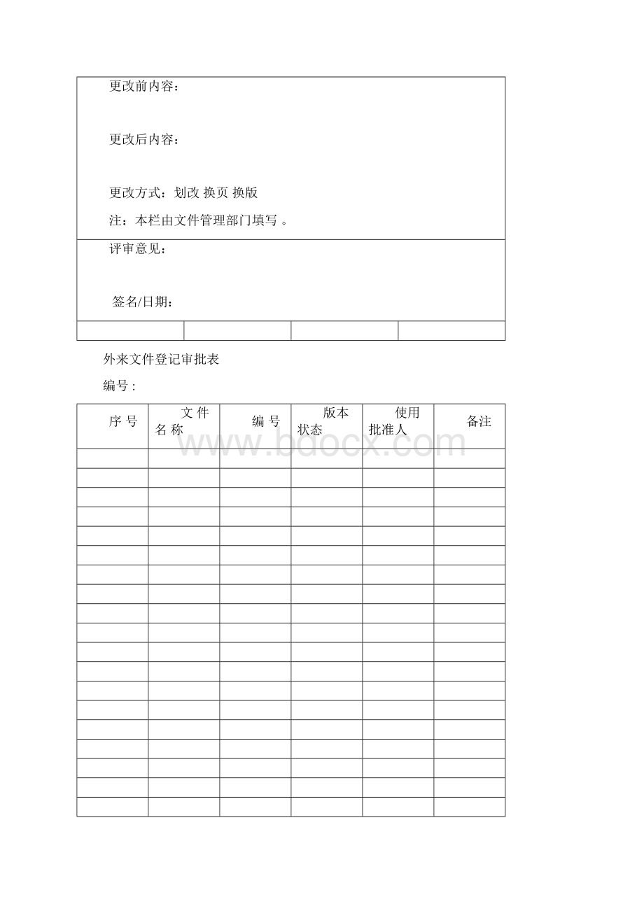 ISO9001全套表格清单DOC文档格式.docx_第3页