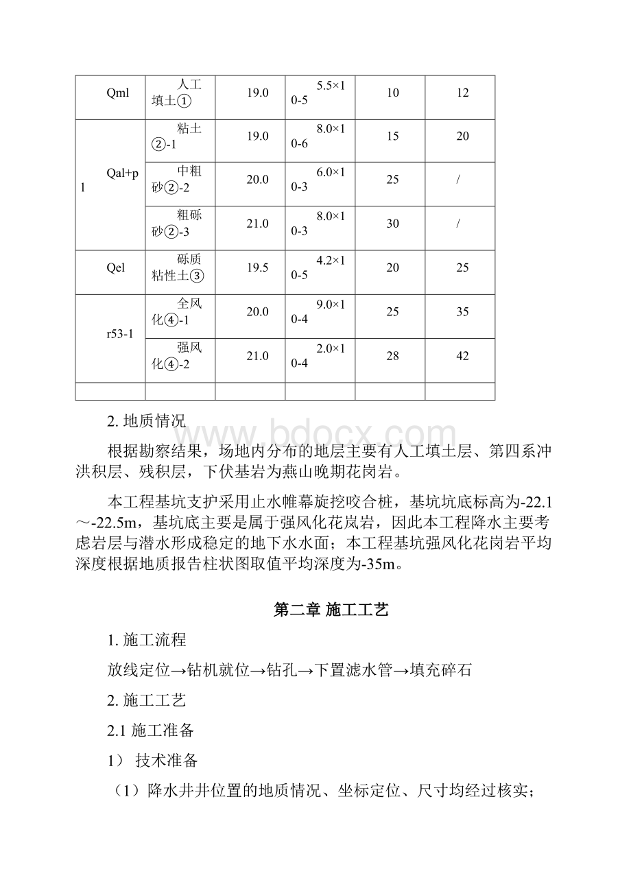 某工程深基坑坑内降排水补充方案含降排水设置及流量验算Word格式文档下载.docx_第2页