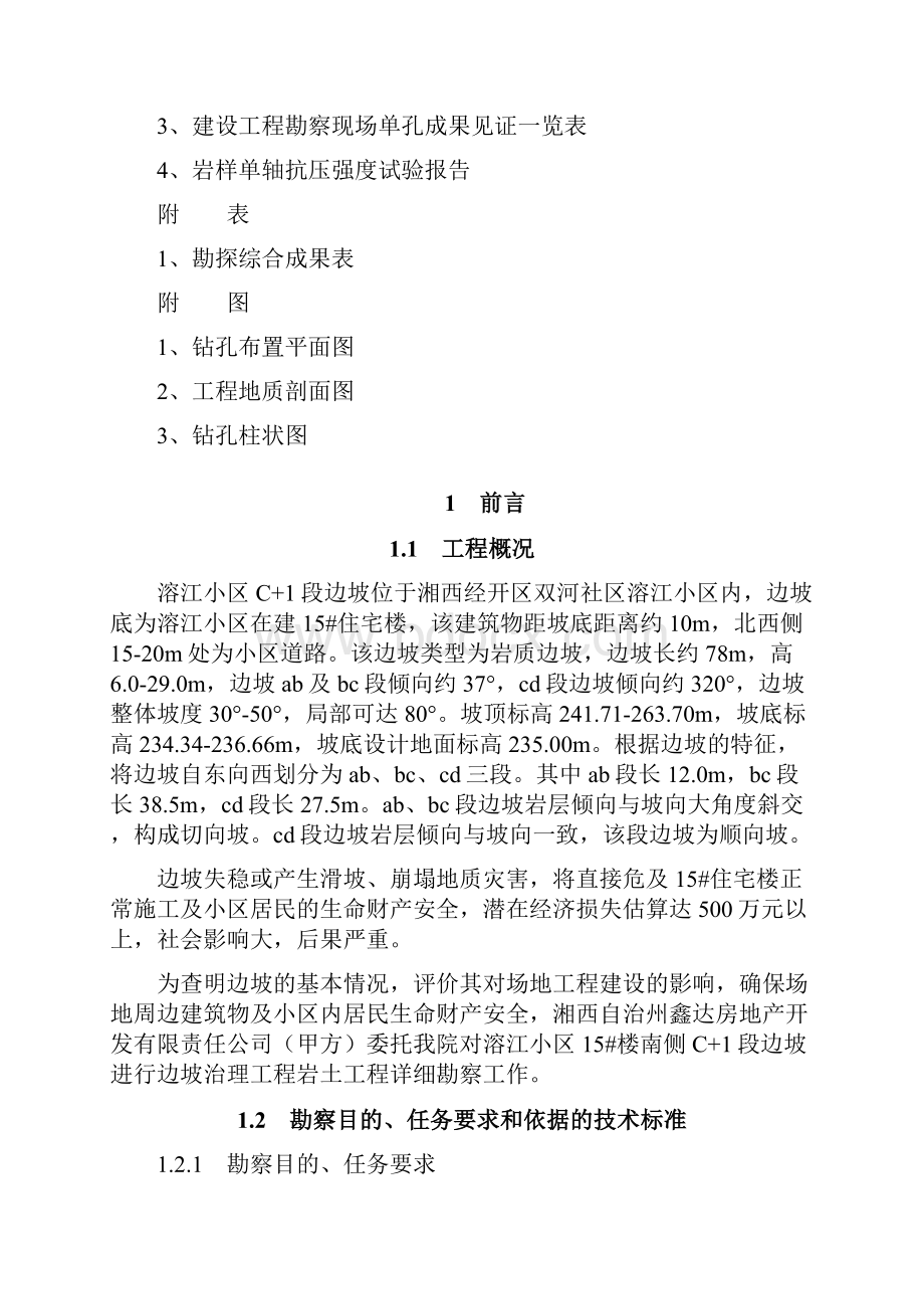 某小区C 1段边坡勘察报告分析.docx_第2页