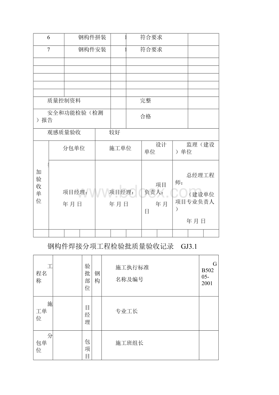 钢结构工程竣工验收资料.docx_第3页