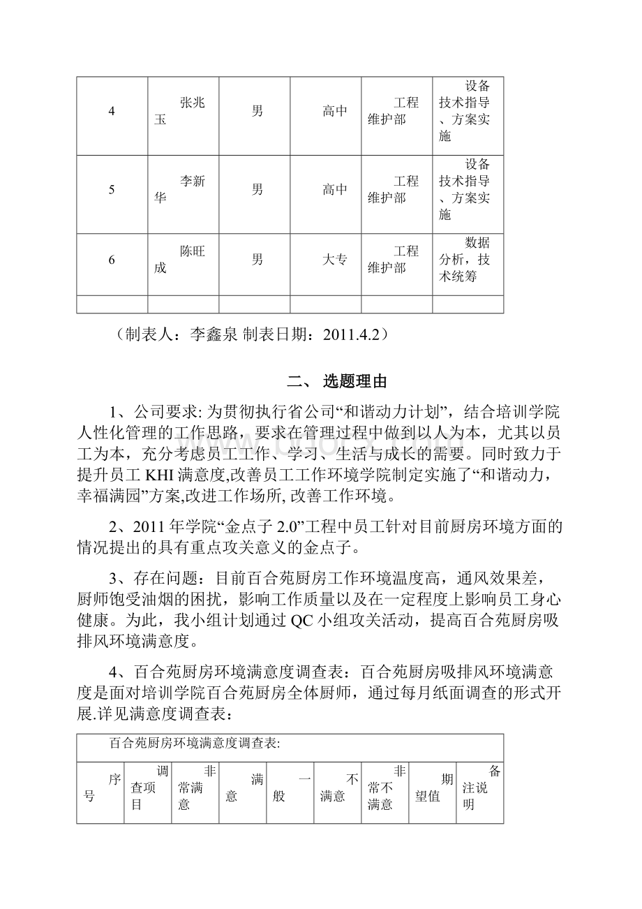 QC成果提升百合苑厨房吸排风满意度.docx_第3页