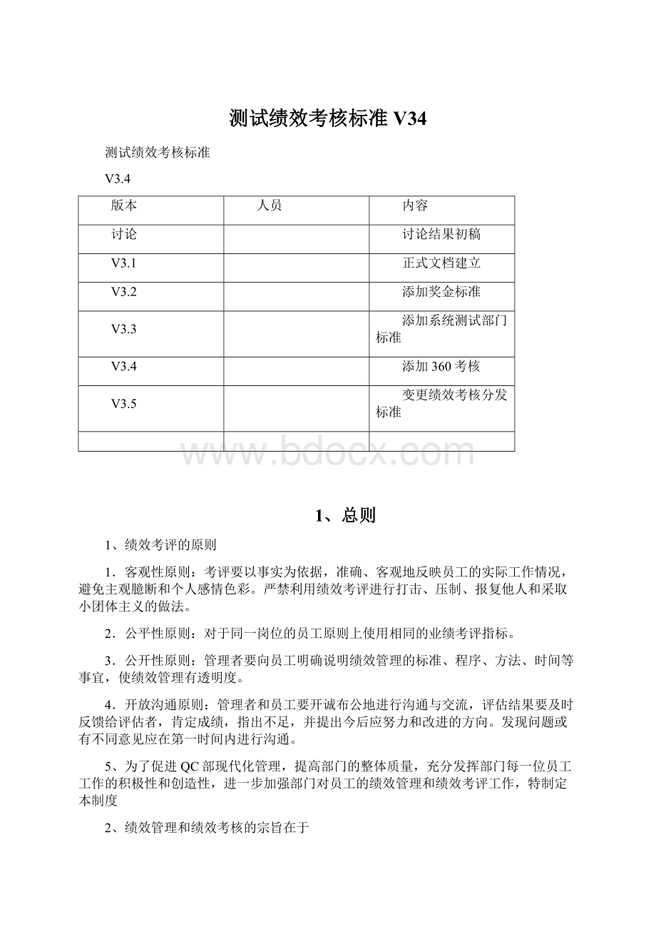 测试绩效考核标准V34.docx