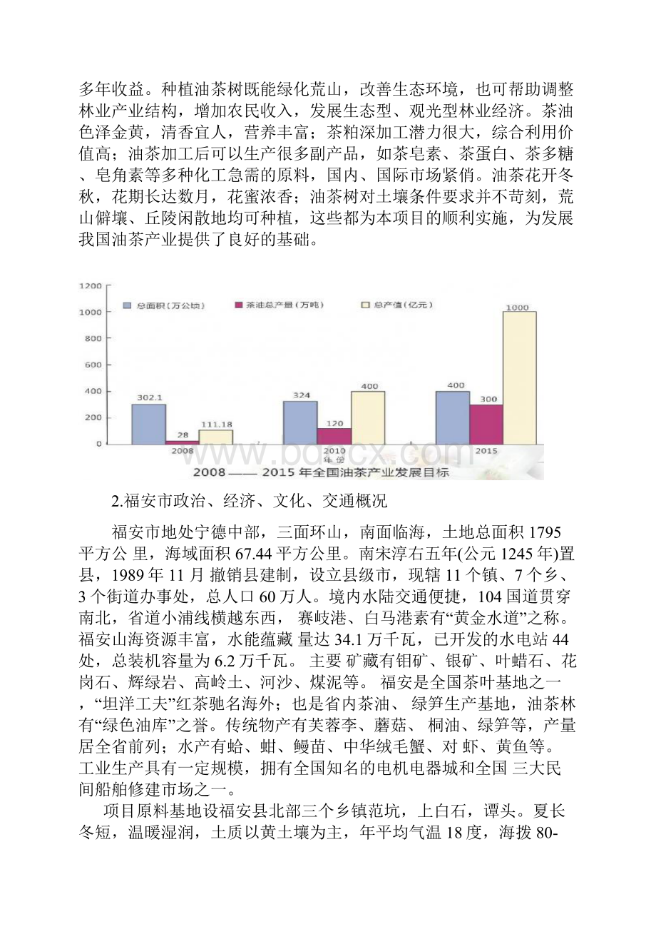 丰产油茶基地建设项目可行性实施计划书Word文件下载.docx_第2页