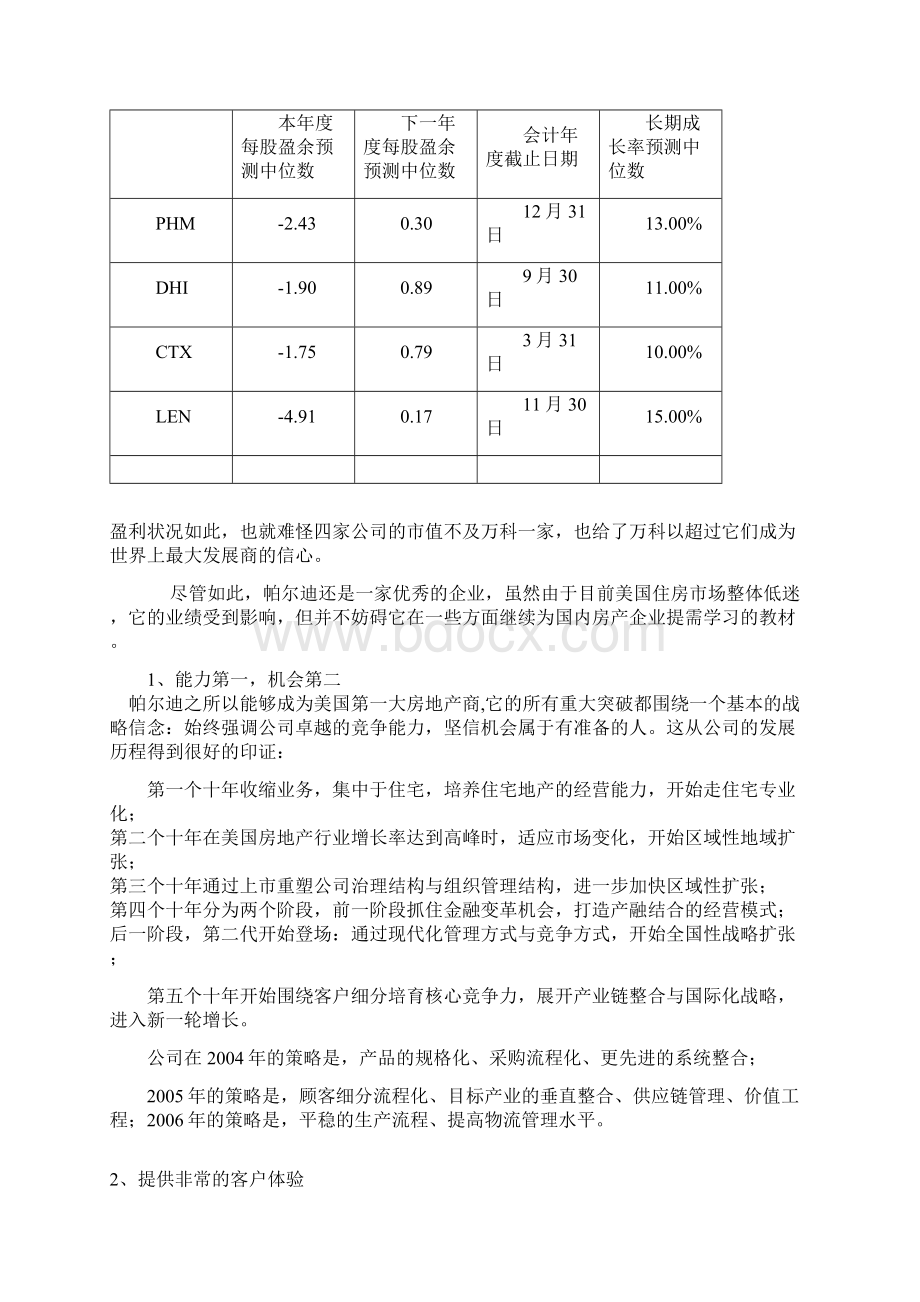 万科榜样帕尔迪亏损启示录Word文档下载推荐.docx_第2页