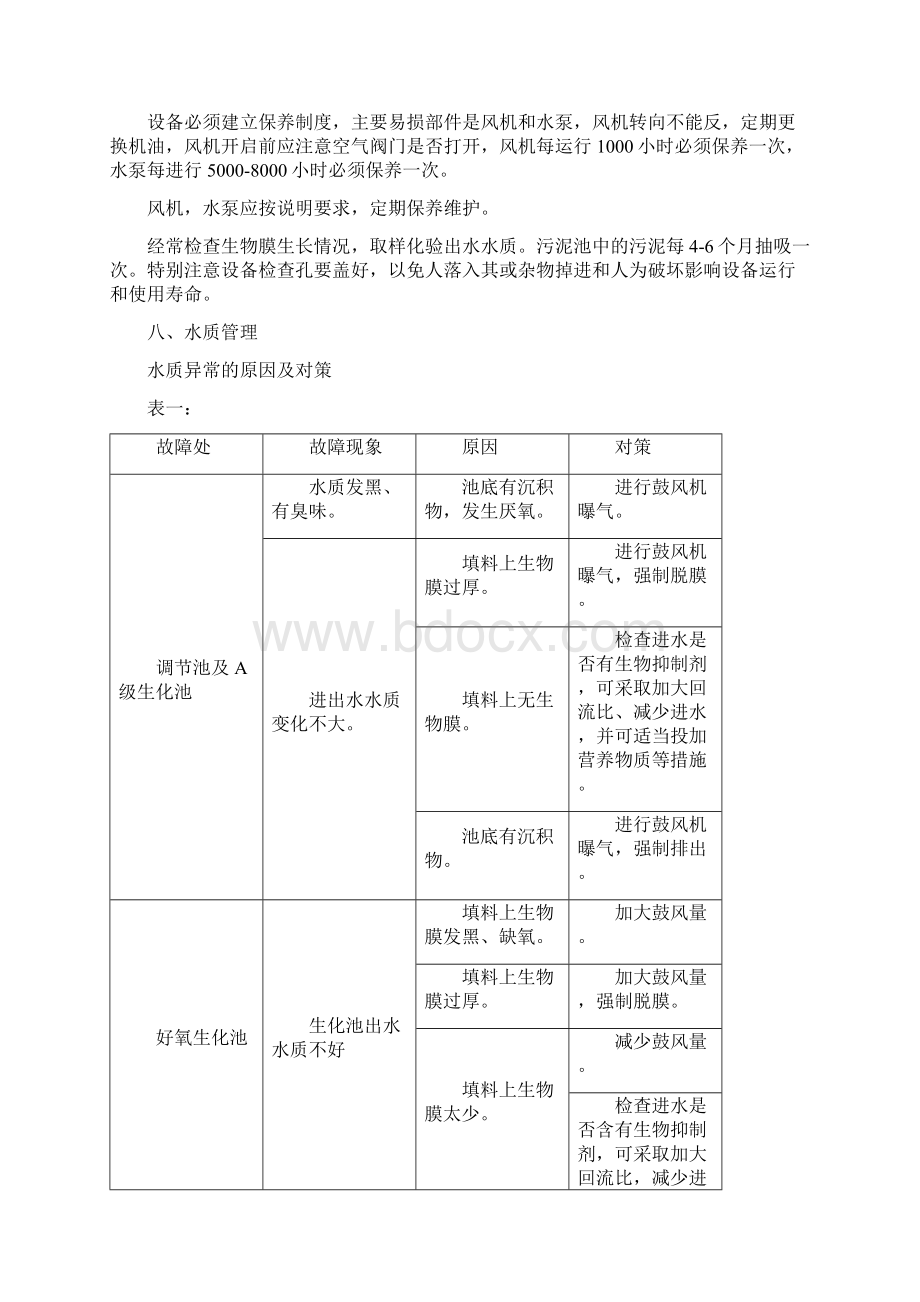 实用参考地埋一体化污水处理设备说明书doc.docx_第3页