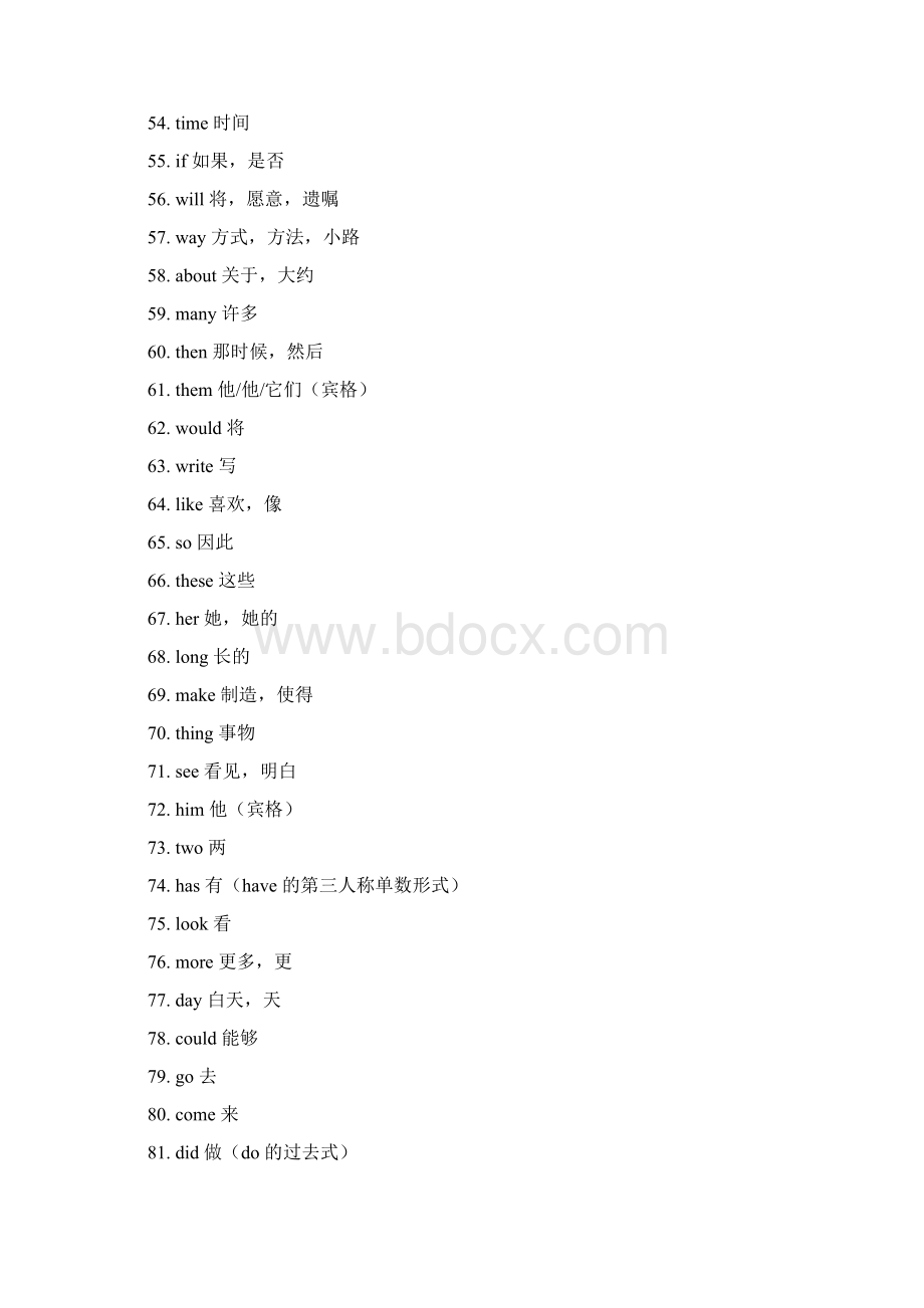 使用频率最高的500 个英文单词表.docx_第3页