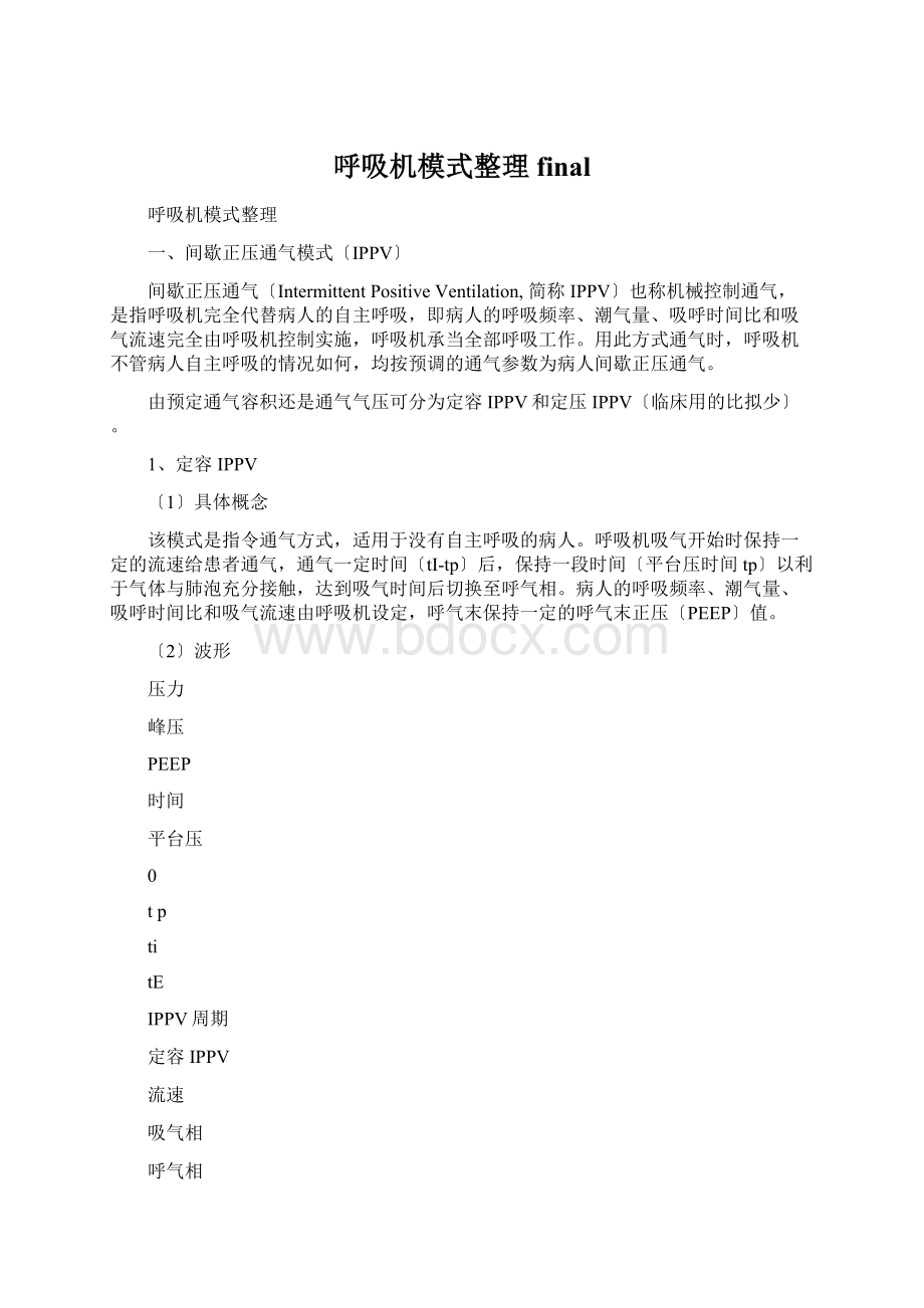 呼吸机模式整理final.docx_第1页