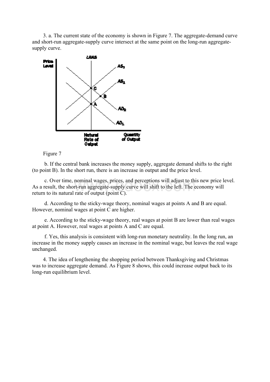 曼昆宏观经济学最新英文版参考答案第33章Word文件下载.docx_第2页