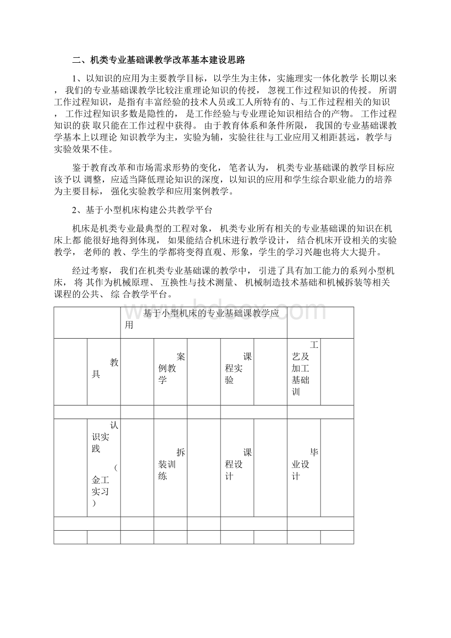 理实一体化教学实施方案汇总.docx_第2页