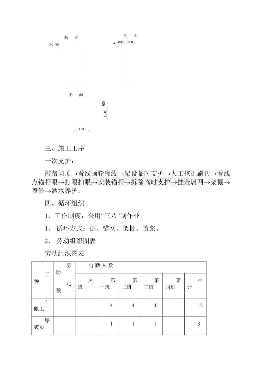 主井基岩段临时水仓规程Word格式文档下载.docx_第3页