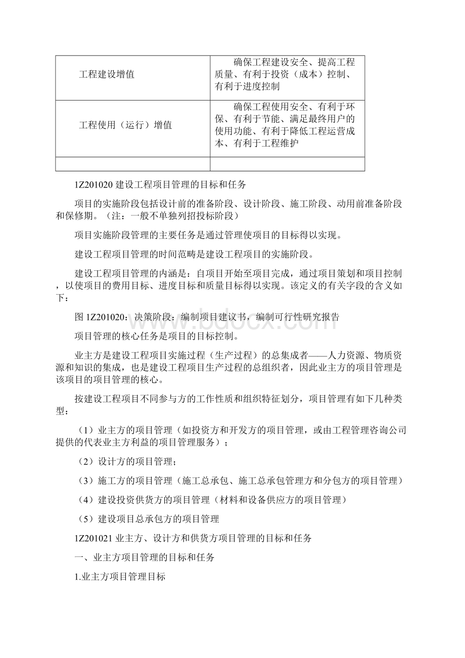 建设施工计划项目管理计划学习总结Word文件下载.docx_第2页