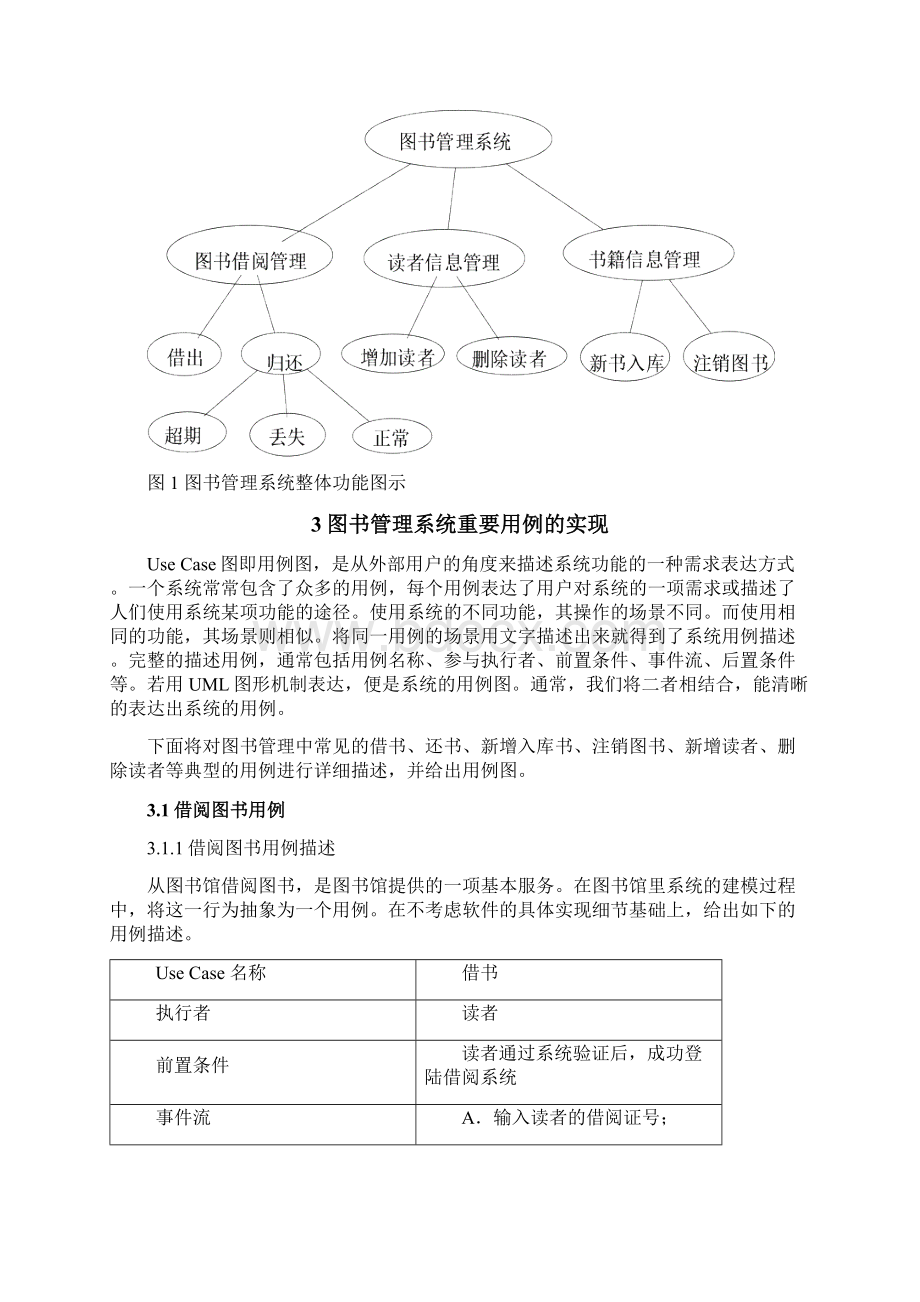 基于UML的小型图书管理系统的分析与设计.docx_第3页