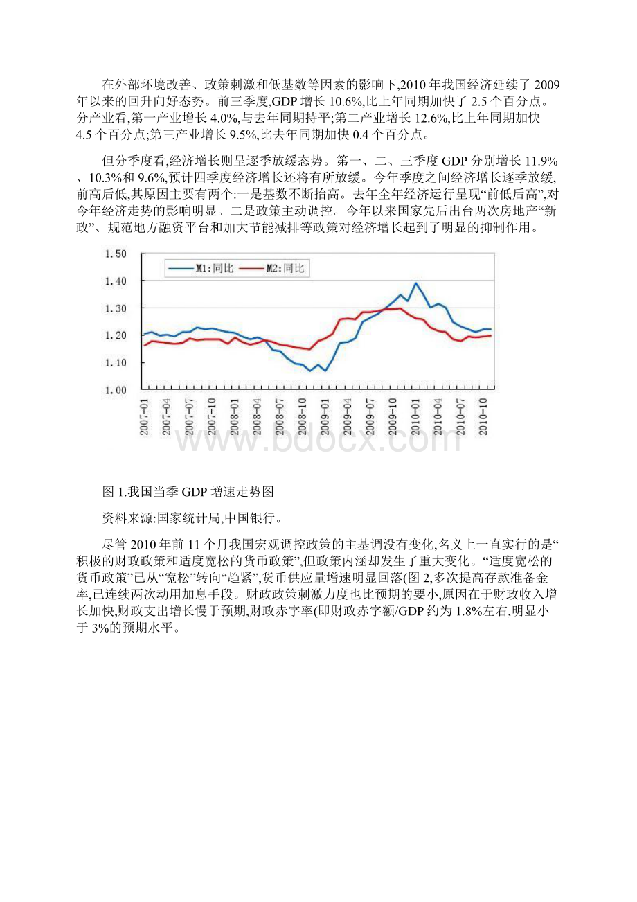 中国银行中国宏观经济形势分析与展望101230重点.docx_第2页