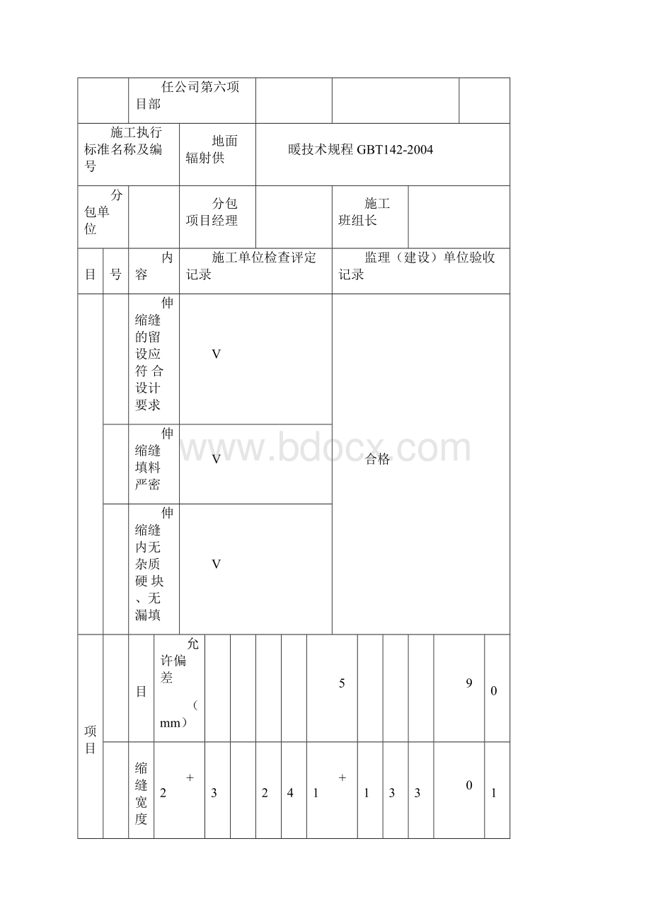 伸缩缝安装工程质量检验表.docx_第3页