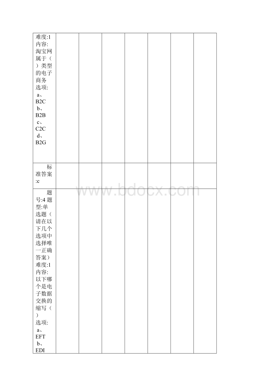 网络教育电子商务专业练习题及答案Word文档格式.docx_第3页