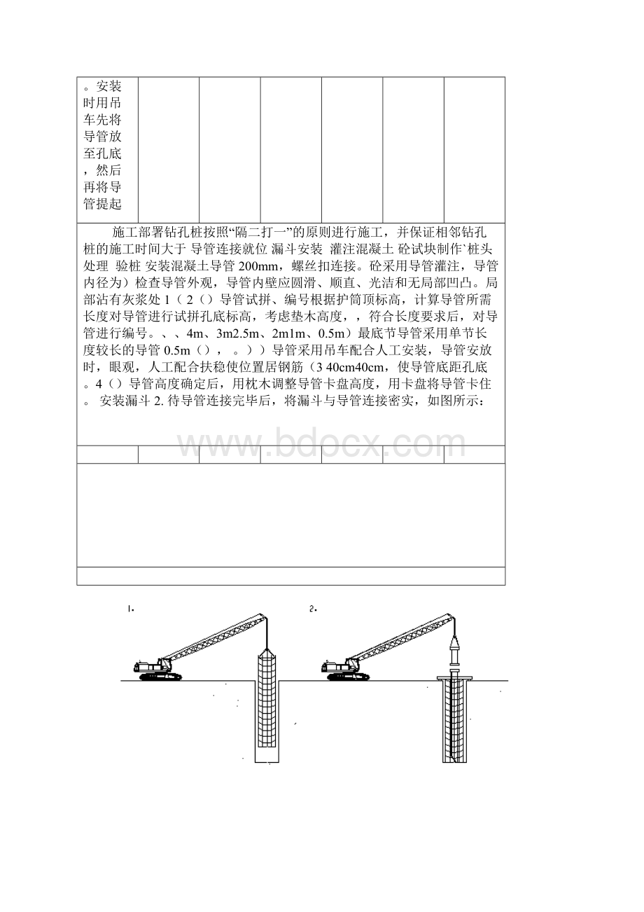 旋挖钻孔灌注桩混凝土工程技术交底.docx_第3页