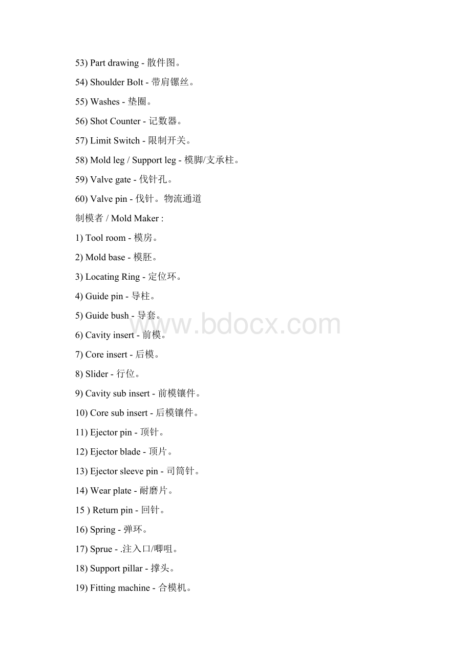 模具英文词汇Word格式.docx_第3页